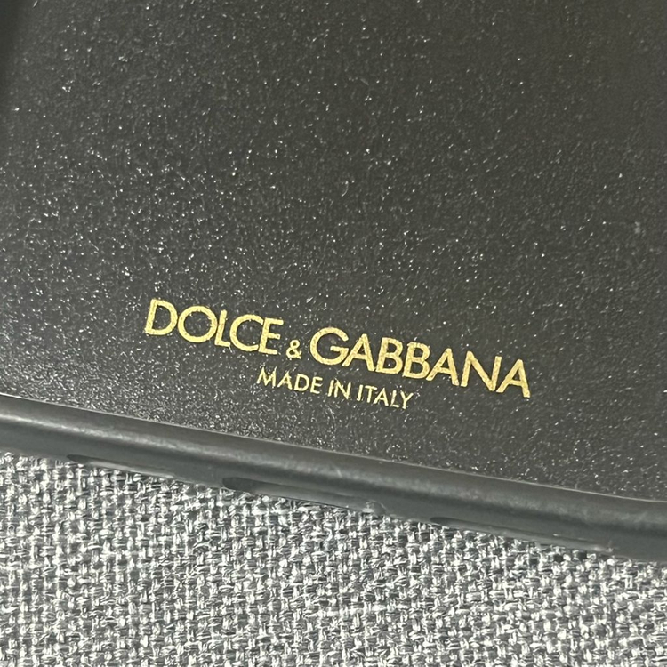 돌체 앤 가바나 아이폰 13 프로 가죽 케이스--6