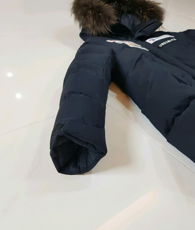 (신품급) 데상트 여성용 스위스스키팀 래플리카 스키 다운패딩 M (90) 이미지