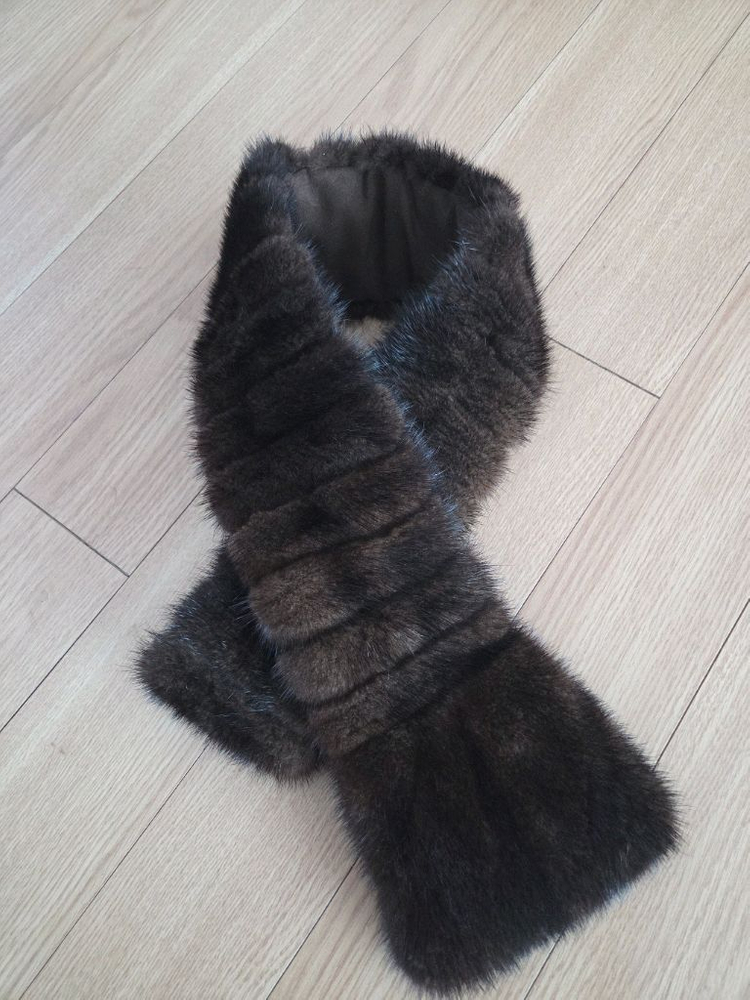 진도 밍크목도리 이미지