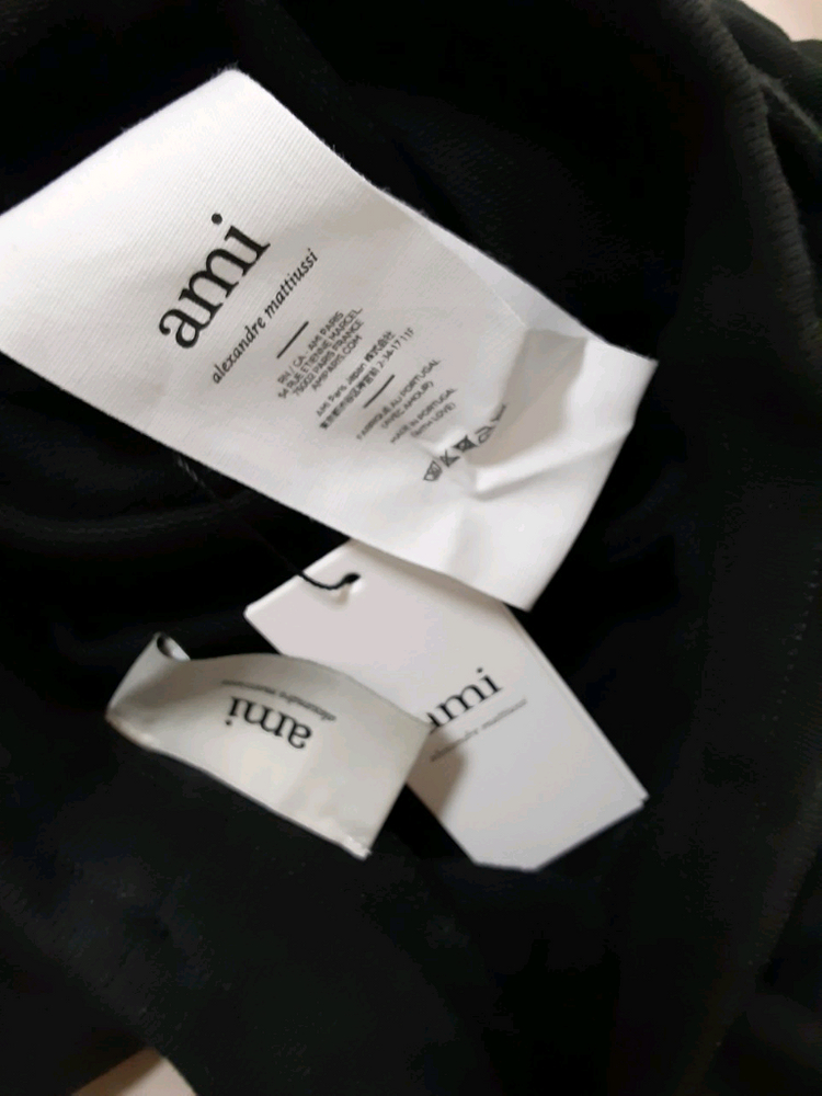 아미 스몰로고 블랙 조거팬츠[32-34]추천--2