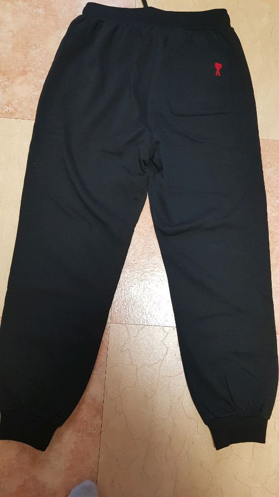 아미 스몰로고 블랙 조거팬츠[32-34]추천--5