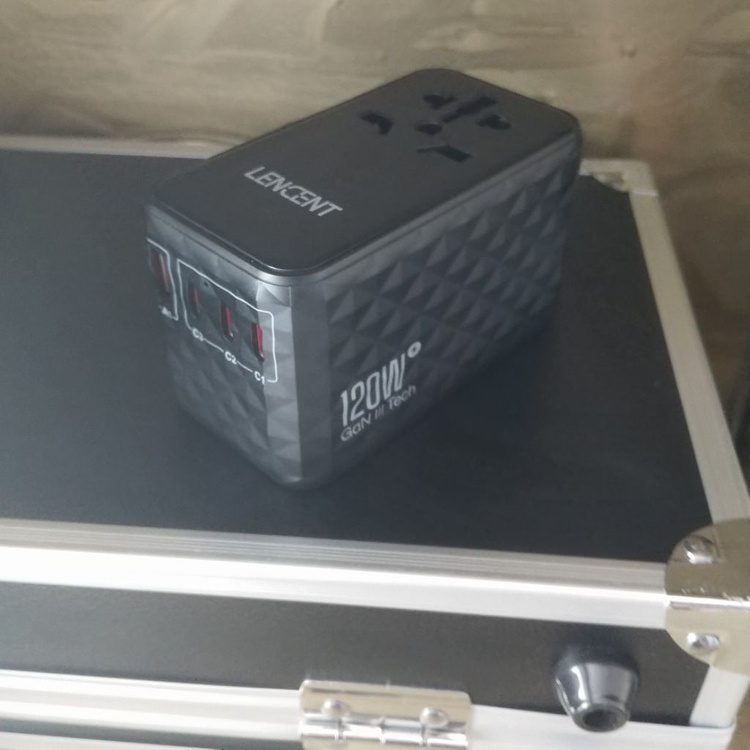 LENCENT 120W 여행용 멀티탭--0