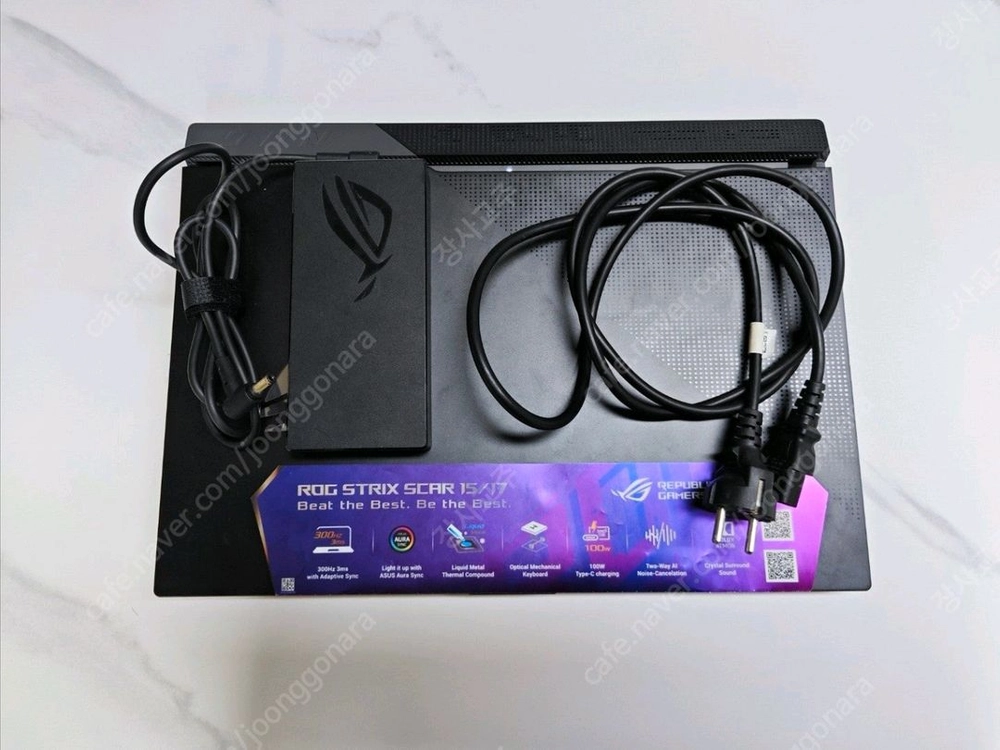 ROG Strix SCAR 17 G733Q AMD 9 5900HX RTX3080 32G 1T 이미지