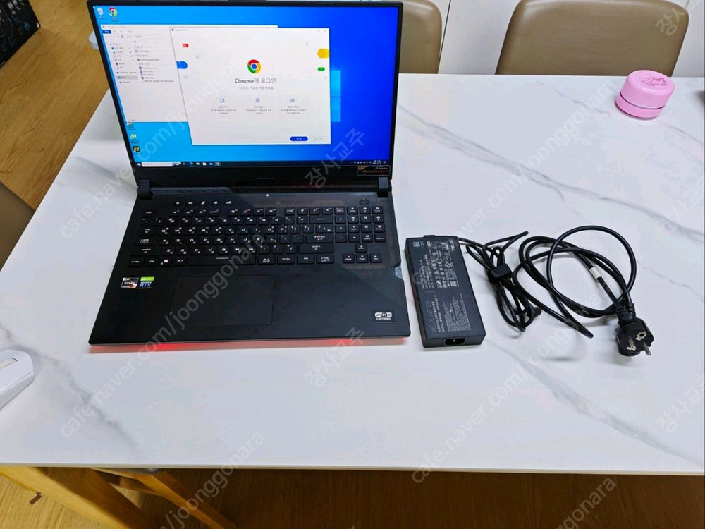 ROG Strix SCAR 17 G733Q AMD 9 5900HX RTX3080 32G 1T 이미지