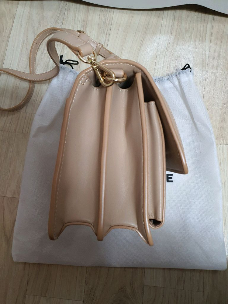 (네고가능)폴스부티끄 크리스티 베이지가방 (상태양호) 이미지