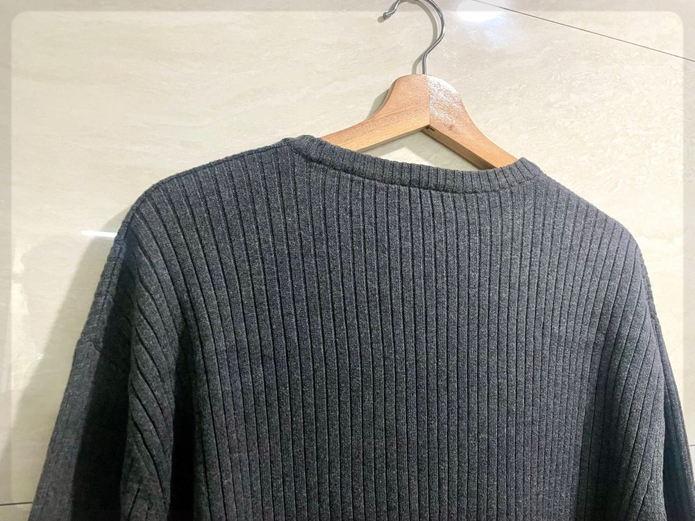 DKNY / 레트로 로고 니트, 남성니트 / L(105)--5