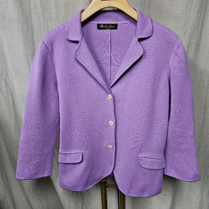 로로피아나 니트 여자 자켓 95사이즈