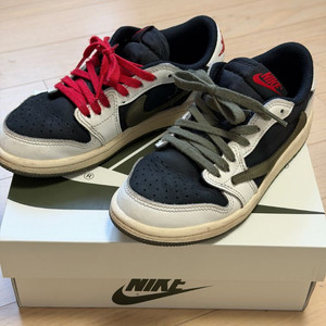 나이키 조던 트래비스 스캇 미디움 올리브 ps 205 (키즈) 이미지