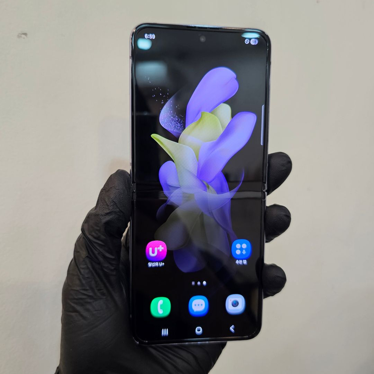 갤럭시Z플립4 256기가 라벤더 (S급) / 0213--1