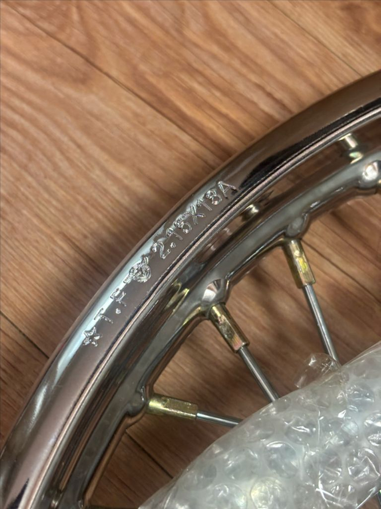 cg125 프론트휠 18인치 광폭(2.15) 이미지