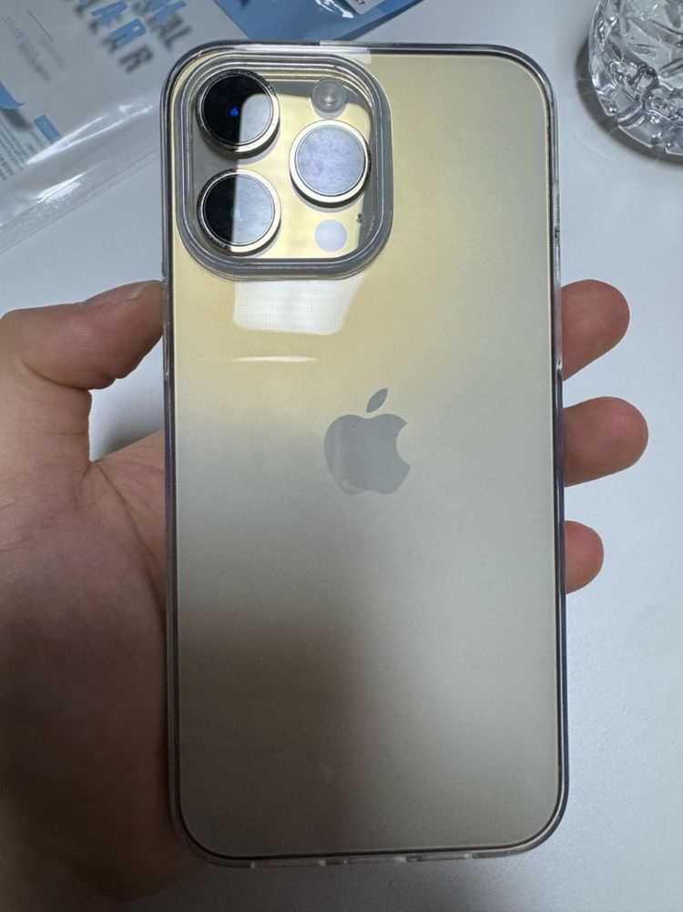 아이폰14프로맥스 256기가 골드--9