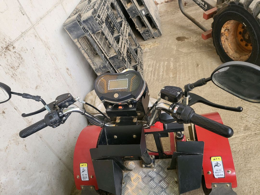 (거의새것) 농업용 전동 운반차(동력 트럭) CH800--4