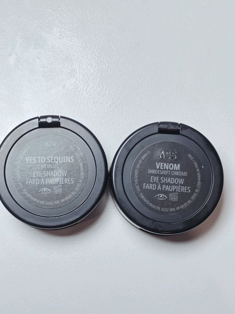 MAC 맥 아이섀도우 신형 대즐 아이섀도우 크롬 아이섀도우 베놈 예스투스퀀스--1