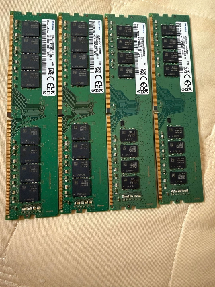 DDR4 16/32gb 가정에서 사용한 램 팝니다 이미지
