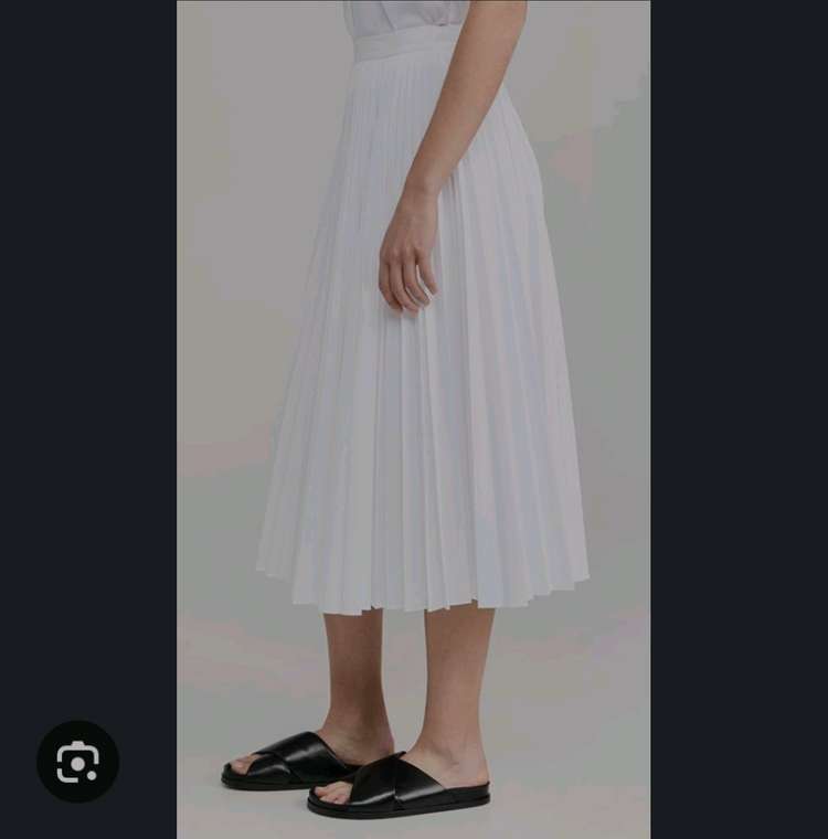 띠어리 플리츠 스커트 새상품 빈스 이자벨마랑 타임 마인 랑방 더캐시미어 르베이지--3