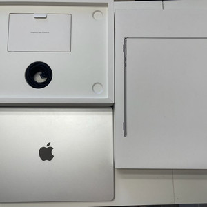 S급 ) 맥북 에어 M3 15인치 16GB 512GB 실버