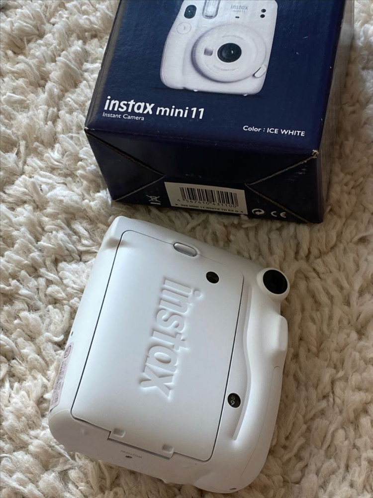 후지필름 인스탁스 미니11 화이트 폴라로이드 카메라--1