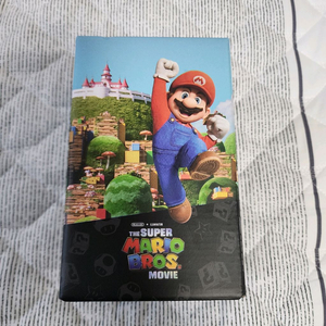 슈퍼 마리오 무비 유리컵 (미사용) 이미지