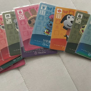 동물의숲 정품 1~5탄 캠핑카 산리오 아미보카드 이미지