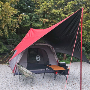 콜맨 텐트 아테나D270+헥사타프(암막)