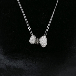 [새상품,선물박스포장]주문제작 229개 스와로브스키스톤 리본 투톤 목걸이/귀걸이 반지 팔찌 진주 샤넬 14k 18k