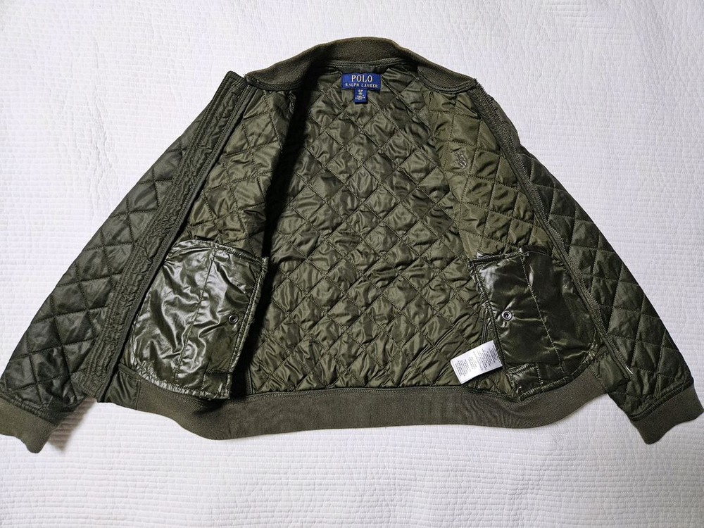 폴로 랄프로렌 키즈 퀼팅 자켓 8 size 2벌 (네이비, 카키)--4