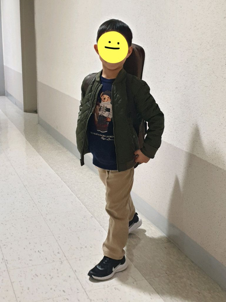 폴로 랄프로렌 키즈 퀼팅 자켓 8 size 2벌 (네이비, 카키)--5