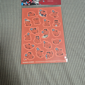 체인소맨 레제 8주차 수능 포치타 스티커