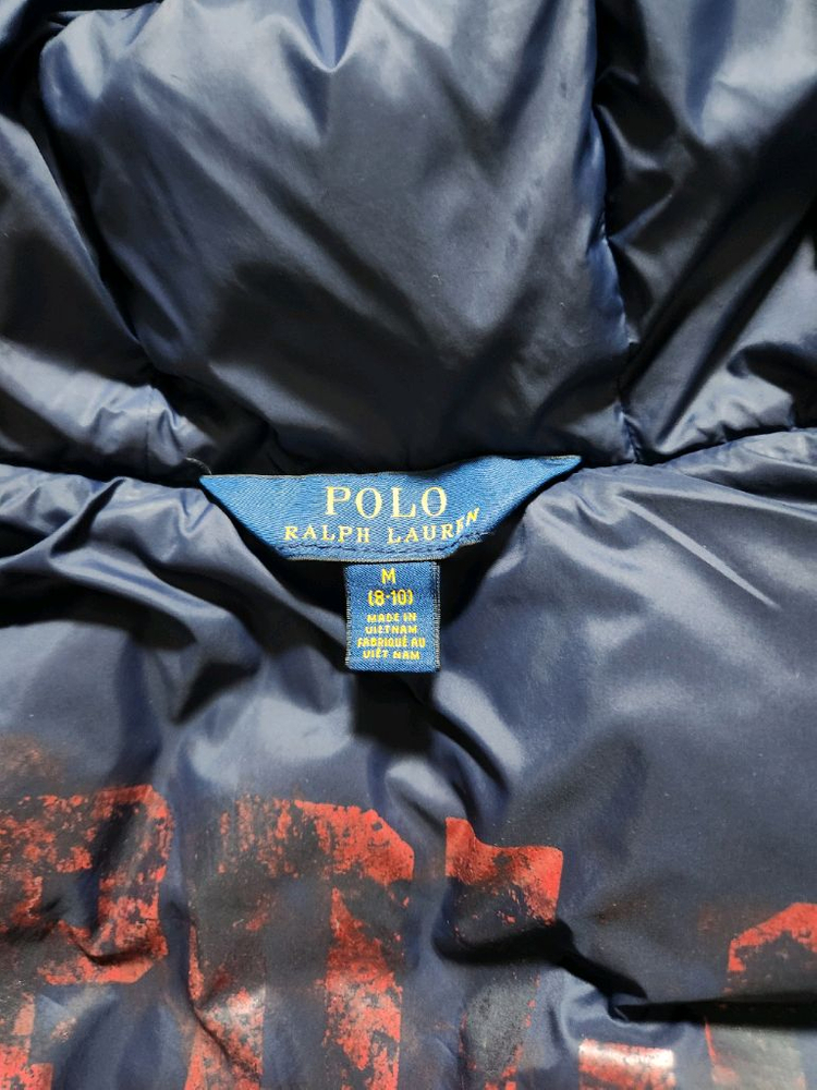 폴로 랄프로렌 키즈 M(8~10세) 오리털 롱패딩 점퍼 이미지