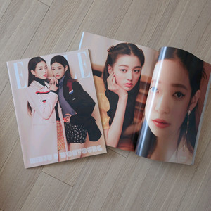 Elle 엘르 2021.02 장원영 김민주 표지 아이즈원 아이브 잡지