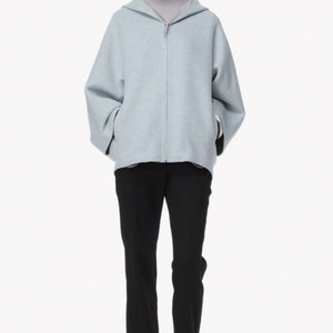 타임 후드 집업 코트