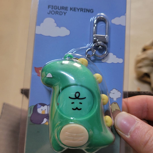 죠르디 표정부자 키링 이미지