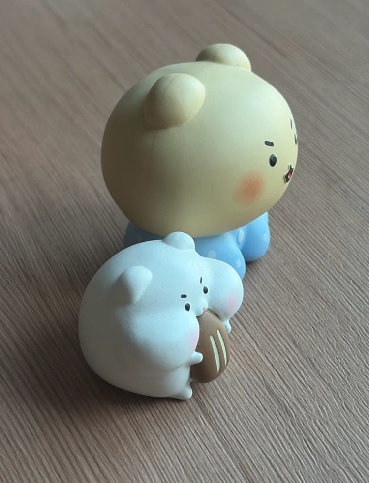 망그러진곰&햄터 피규어 세트--3