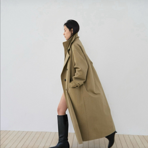 <새상품> 더블 트렌치 코트 2color