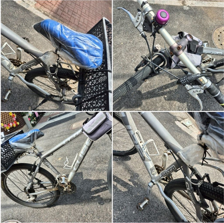 큐브 mtb 하이브리드 산악 자전거--4