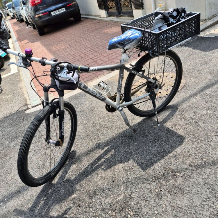 큐브 mtb 하이브리드 산악 자전거--5