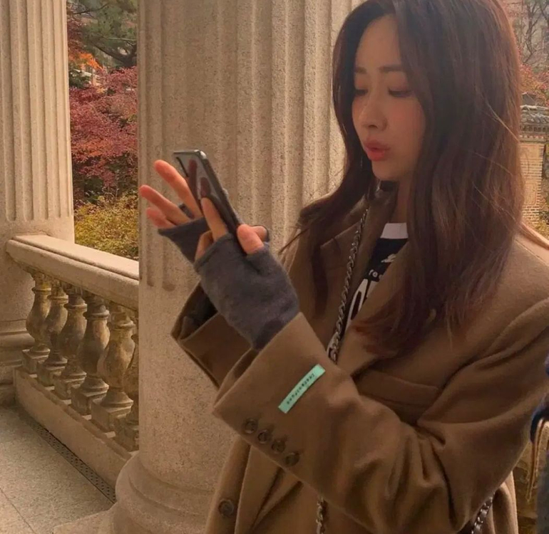 인스턴트 펑크 울 캐시미어 더블코트 모카 M--2