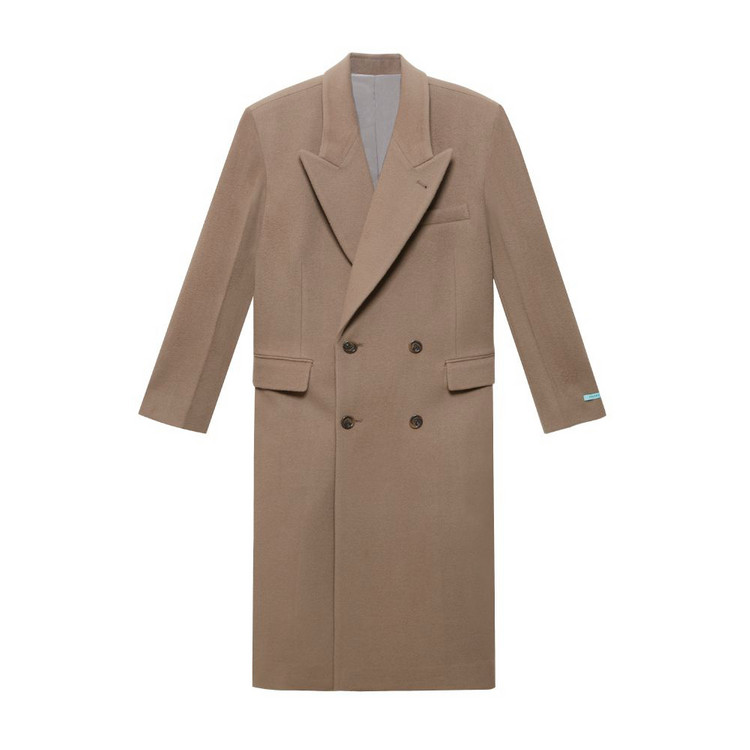 인스턴트 펑크 울 캐시미어 더블코트 모카 M--3