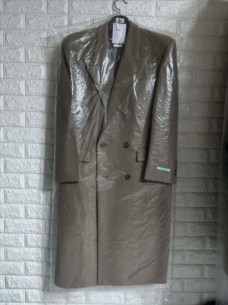 인스턴트 펑크 울 캐시미어 더블코트 모카 M--8