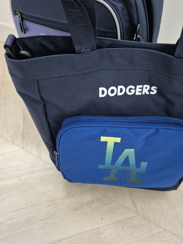 mlb 책가방 새상품 새제품 신발주머니 세트--6