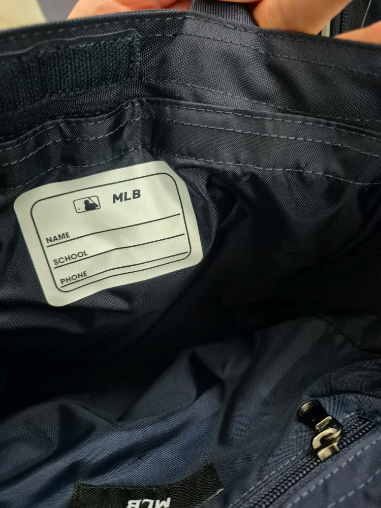 mlb 책가방 새상품 새제품 신발주머니 세트--8