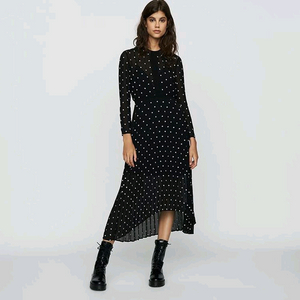 마쥬 데이지 자수 원피스