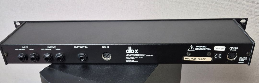 dbx 290 Stereo Reverb 이미지
