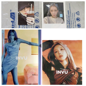 소녀시대태연INVU앨범포카포스터2종특전폴라세트급처양도판매