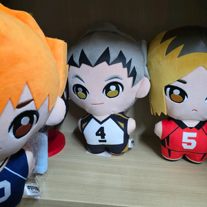 하이큐 인형 세트 (히나타/코즈메/다이치)