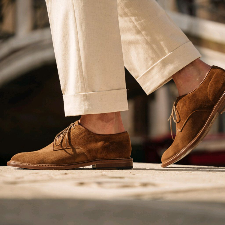 새상품 킨치 876 스웨이드 더비 250 (255) 구이디 드레익스 그라더스 버윅 로크 얀코 포터리 레드윙 알든--9