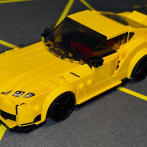 레고 스피드챔피언 도요타 수프라 옐로우 76901 모형자동차 이미지