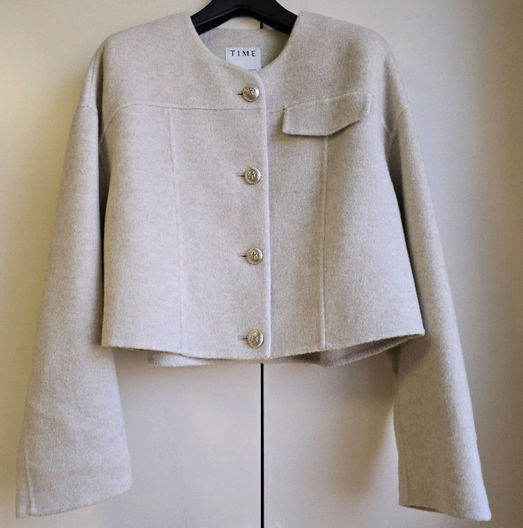 타임 캐시미어 크롭 자켓--1