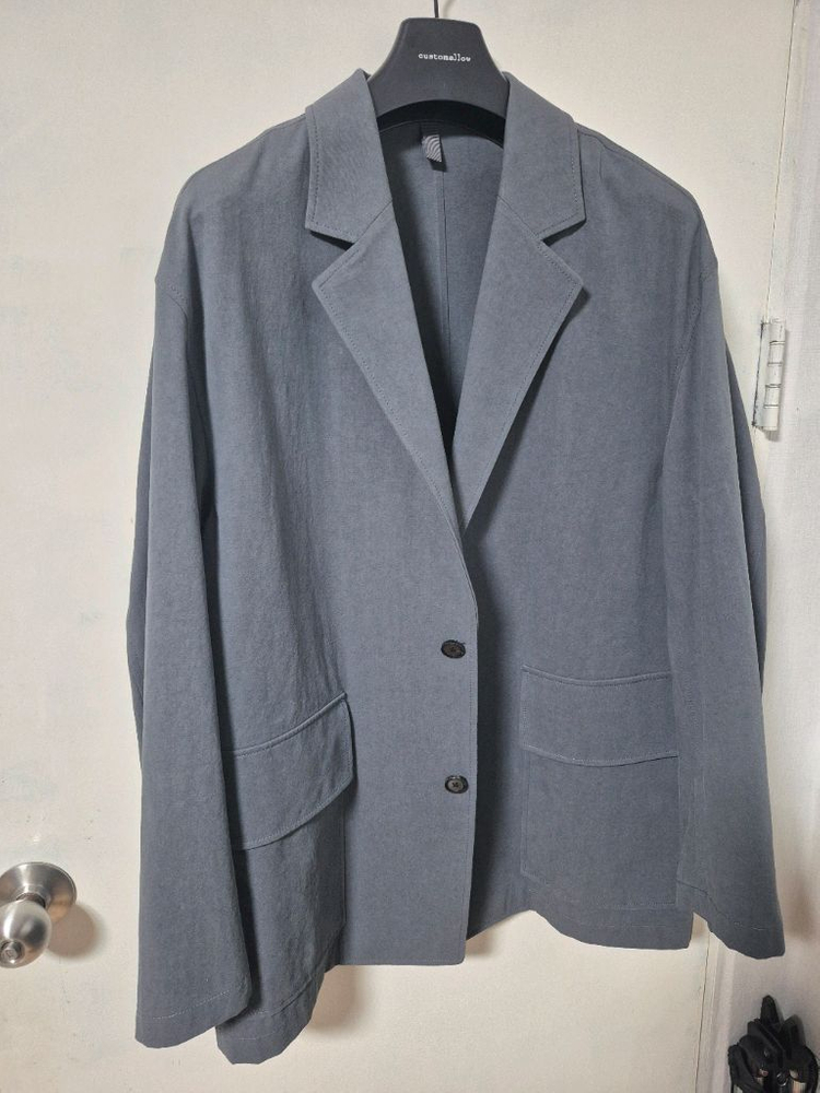 25SS 커스텀멜로우 오버사이즈 코튼자켓--2