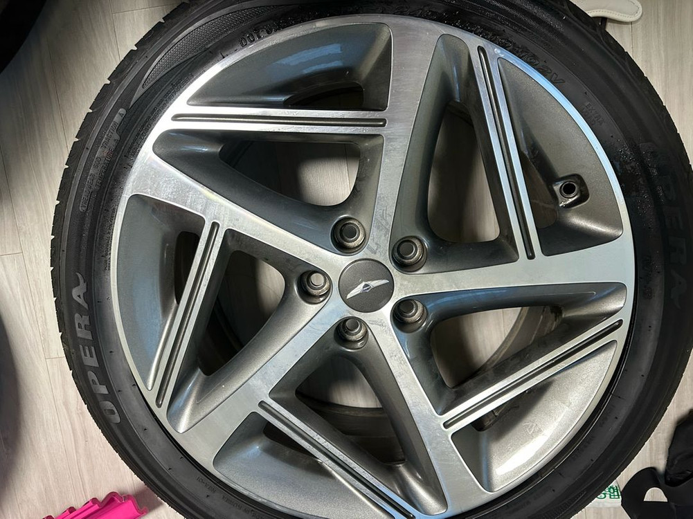 제네시스 rg3 순정19인치 휠--1